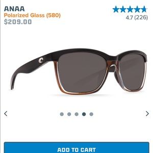Costa ANAA women’s sunglasses NWOT